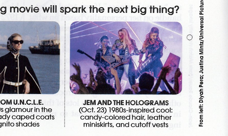 Illustration for article titled First Look At The Live-Action Jem, Outrageousness To Be Determined